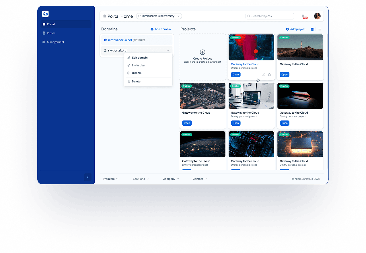 NimbusNexus screenshot
